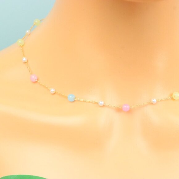 Delicate & Contemporary Necklace Chain, A Lovely Choice for Women, EVCH1300 - Picture 3 of 15